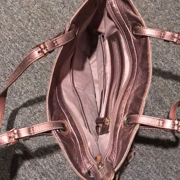 Michael Kors Signature Tote - Brown and Bronze - Picture 3 of 6